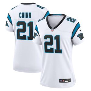 Women's Carolina Panthers Jeremy Chinn Nike White Game Jersey