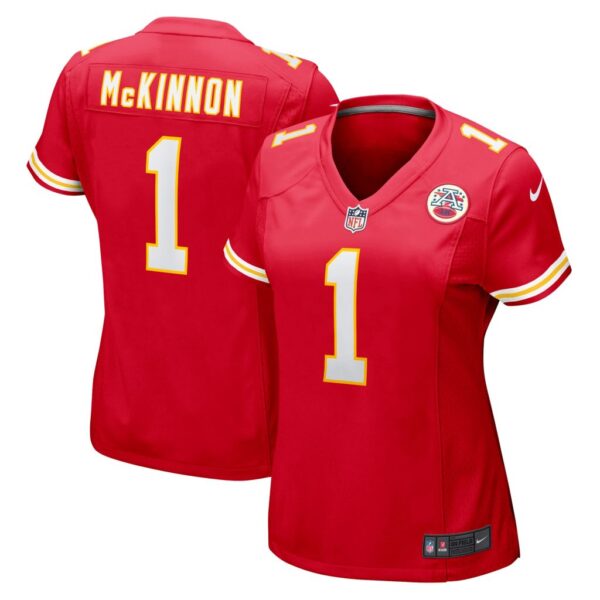 Women's Kansas City Chiefs Jerick McKinnon Nike Red Game Player Jersey