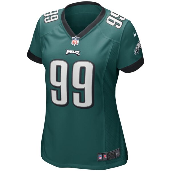 Women's Philadelphia Eagles Jerome Brown Nike Midnight Green Game Retired Player Jersey