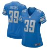 Women's Detroit Lions Jerry Jacobs Nike Blue Nike Game Jersey