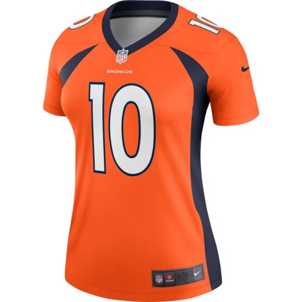 Women's Nike Jerry Jeudy Orange Denver Broncos Legend Jersey