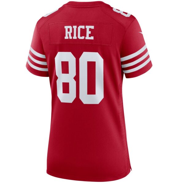 Jerry Rice San Francisco 49ers Nike Women's Retired Player Game Jersey - Scarlet