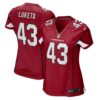 Women's Arizona Cardinals Jesse Luketa Nike Cardinal Game Player Jersey