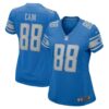 Women's Detroit Lions Jim Cain Nike Blue Retired Player Jersey