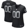 Women's Las Vegas Raiders Jim Otto Nike Black Game Retired Player Jersey