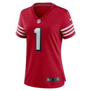 Women's San Francisco 49ers Jimmie Ward Nike Scarlet Alternate Game Jersey