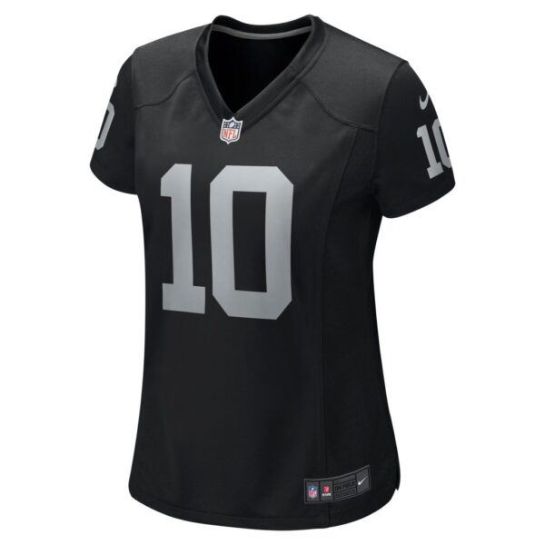 Women's Las Vegas Raiders Jimmy Garoppolo Nike Black Game Player Jersey