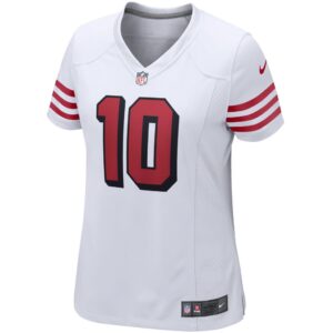 Women's Nike Jimmy Garoppolo White San Francisco 49ers Alternate Game Player Jersey