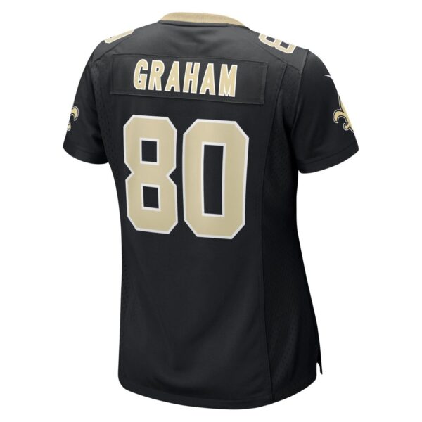 Jimmy Graham New Orleans Saints Nike Women's Team Game Jersey - Black