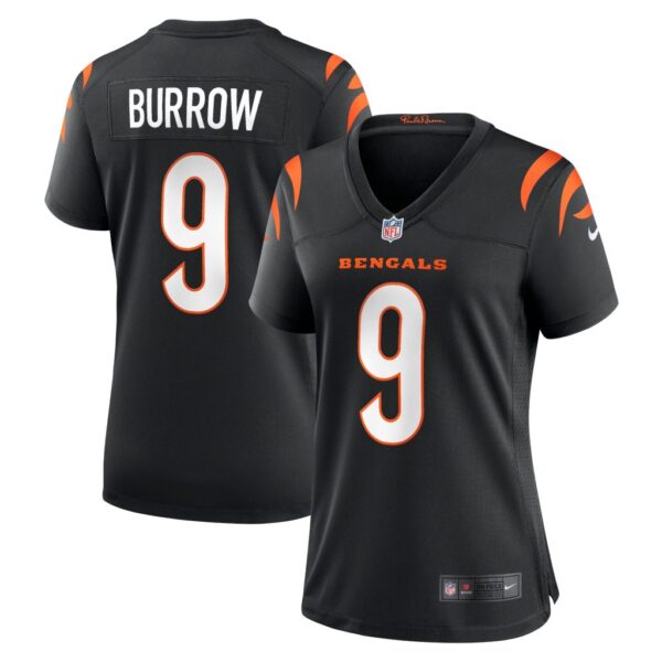 Women's Cincinnati Bengals Joe Burrow Nike Black Player Game Jersey