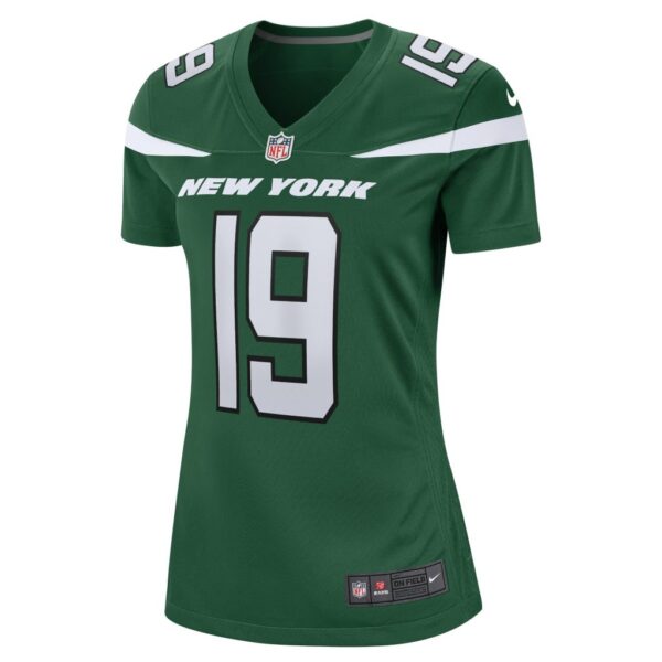 Women's New York Jets Joe Flacco Nike Gotham Green Player Game Jersey