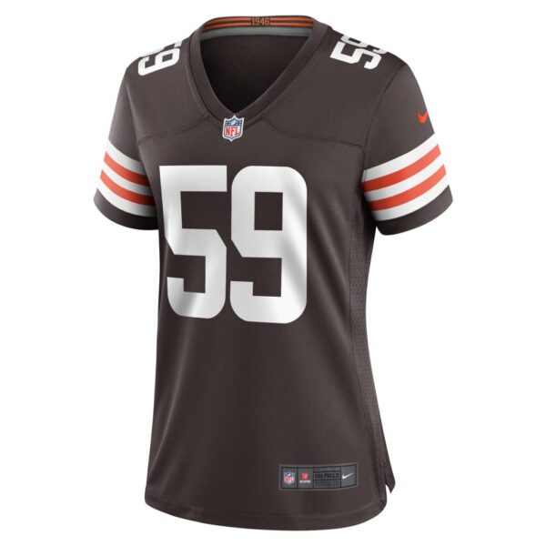 Women's Cleveland Browns Joe Haeg Nike Brown Game Player Jersey