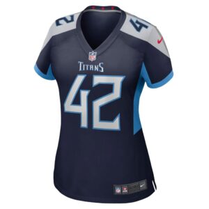 Women's Tennessee Titans Joe Jones Nike Navy Game Jersey