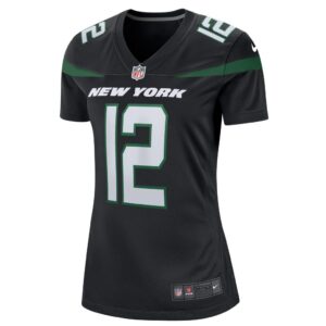 Women's New York Jets Joe Namath Nike Black Retired Player Jersey