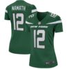 Women's New York Jets Joe Namath Nike Gotham Green Game Retired Player Jersey