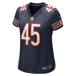 Women's Chicago Bears Joe Thomas Nike Navy Game Player Jersey