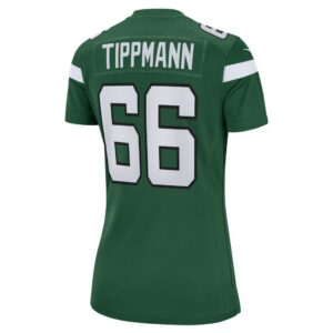 Joe Tippmann New York Jets Nike Women's Game Jersey - Gotham Green