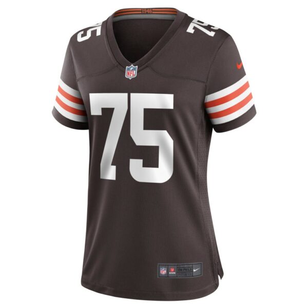 Women's Cleveland Browns Joel Bitonio Nike Brown Game Jersey