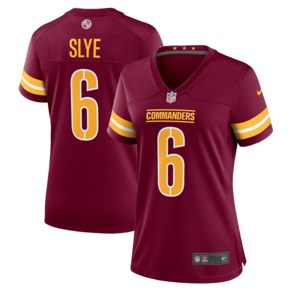 Women's Washington Commanders Joey Slye Nike Burgundy Game Player Jersey