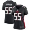 Women's Atlanta Falcons John Abraham Nike Black Game Retired Player Jersey