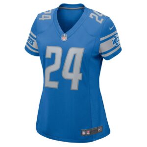 Women's Detroit Lions John Parker Romo Nike Blue Team Game Jersey