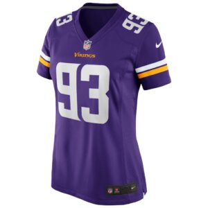 Women's Minnesota Vikings John Randle Nike Purple Game Retired Player Jersey