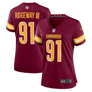 John Ridgeway Washington Commanders Nike Women's Game Jersey - Burgundy