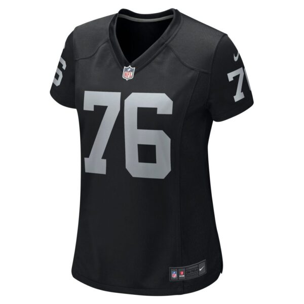 Women's Las Vegas Raiders John Simpson Nike Black Game Jersey