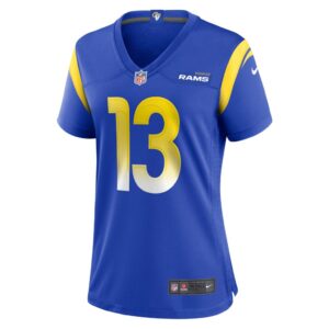 Women's Los Angeles Rams John Wolford Nike Royal Game Player Jersey