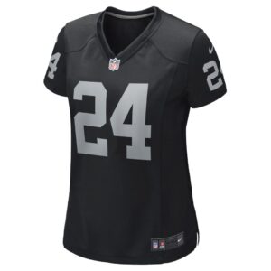 Women's Nike Johnathan Abram Black Las Vegas Raiders Game Jersey