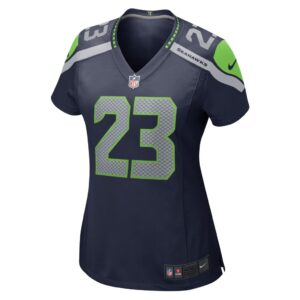 Women's Seattle Seahawks Johnathan Abram Nike College Navy Home Game Player Jersey