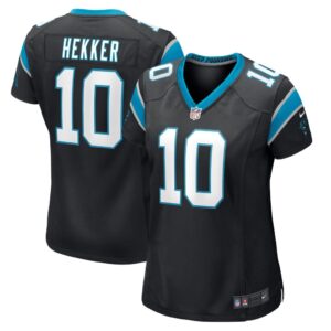 Women's Carolina Panthers Johnny Hekker Nike Black Game Player Jersey