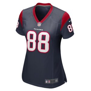 Johnny Johnson Houston Texans Nike Women's Team Game Jersey - Navy