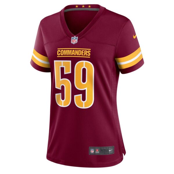 Women's Washington Commanders Jon Bostic Nike Burgundy Game Player Jersey