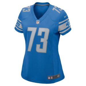 Women's Detroit Lions Jonah Jackson Nike Blue Game Jersey