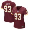 Women's Washington Football Team Jonathan Allen Nike Burgundy Game Player Jersey