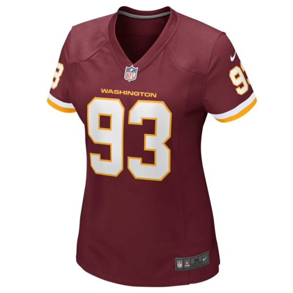 Women's Washington Football Team Jonathan Allen Nike Burgundy Game Player Jersey