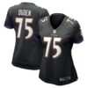 Women's Baltimore Ravens Jonathan Ogden Nike Black Retired Player Jersey