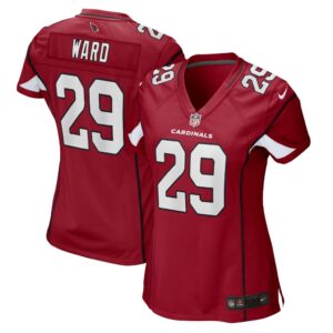 Women's Arizona Cardinals Jonathan Ward Nike Cardinal Game Jersey