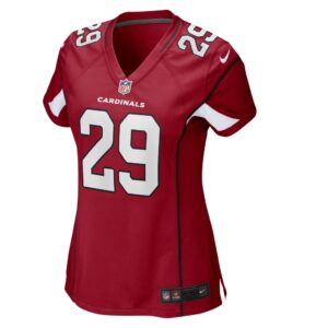 Women's Arizona Cardinals Jonathan Ward Nike Cardinal Game Jersey