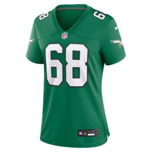 Jordan Mailata Philadelphia Eagles Nike Women's Alternate Game Jersey - Kelly Green