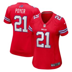 Women's Buffalo Bills Jordan Poyer Nike Red Alternate Game Jersey