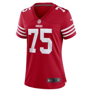 Women's San Francisco 49ers Jordan Willis Nike Scarlet Team Game Player Jersey