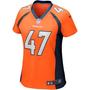 Women's Nike Josey Jewell Orange Denver Broncos Game Jersey