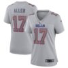 Women's Buffalo Bills Josh Allen Nike Gray Atmosphere Fashion Game Jersey