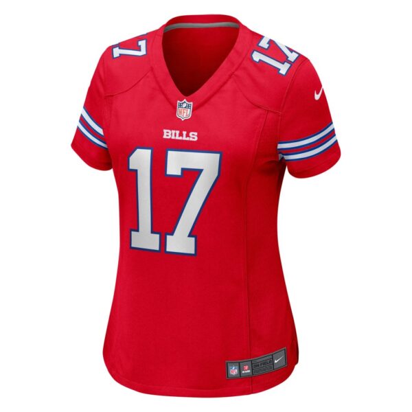 Women's Buffalo Bills Josh Allen Nike Red Alternate Game Jersey