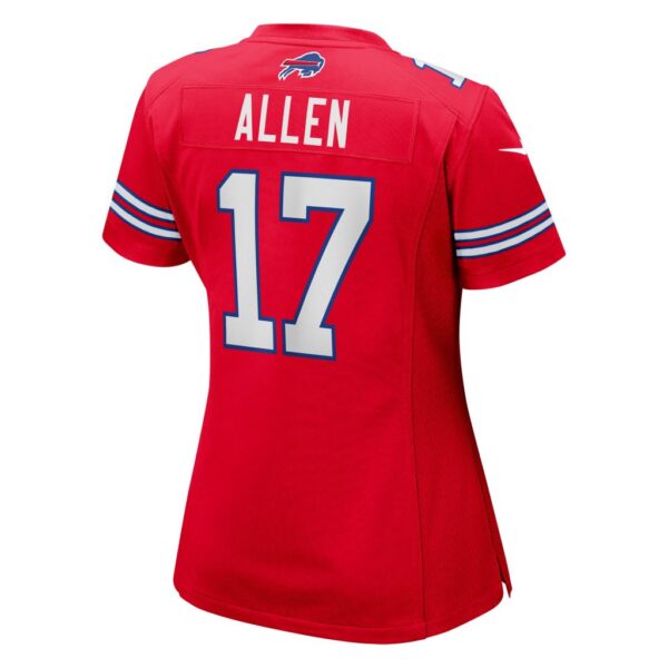 Women's Buffalo Bills Josh Allen Nike Red Alternate Game Jersey