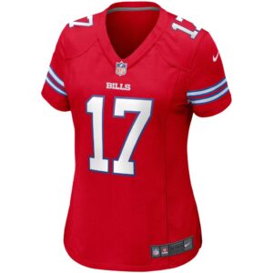 Women's Nike Josh Allen Red Buffalo Bills Alternate Game Jersey