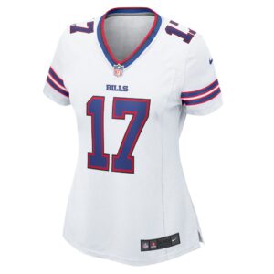 Women's Nike Josh Allen White Buffalo Bills Game Jersey