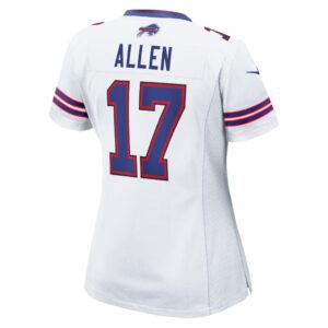 Women's Nike Josh Allen White Buffalo Bills Game Jersey